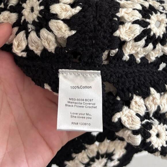 Show Me Your Mumu Mamacita Black Crochet Dress Small - Picture 7 of 8